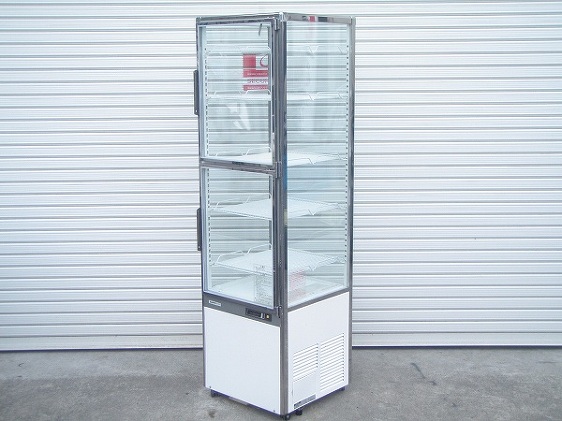 SANYO SSR-DX280G 09年製 冷蔵ショーケース タテ型5面ガラス 208L サンヨー SUNTORY BEER 厨房機器 業務用 店舗 岐阜市発 手渡大歓迎 中古